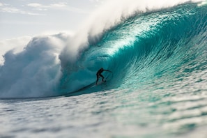My Husband Surfing Pipeline
