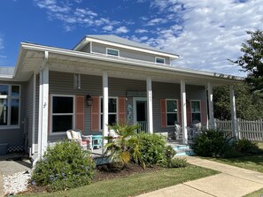 Large front porch with ample seating 