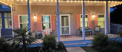 Beautiful front porch to enjoy your morning coffee or a nice glass of wine