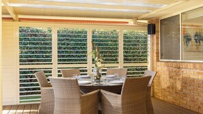 Outdoor dining