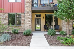 Townhome Exterior | Private Patio