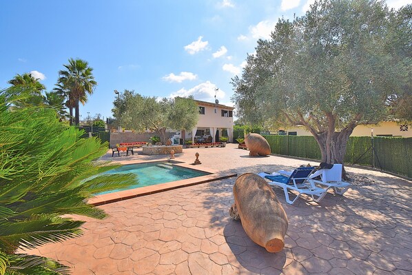 Holiday, Swimming pool, Beautiful, Garden, Peacefulness