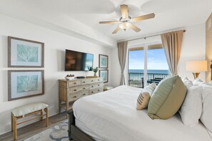 Main Bedroom with Gulf Views