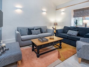 Living area | Cowshed 2 - Cowshed Cottages at Travellers Rest Yard, Llanboidy