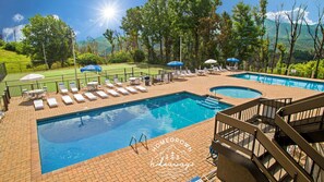 1 of 3 pools you have access to for free, includes tennis & pickleball courts
