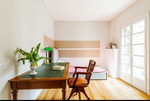 Stone house bedroom 