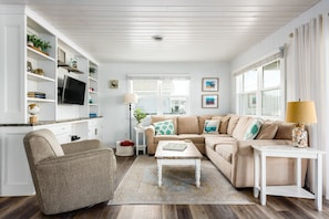 Light and bright living area