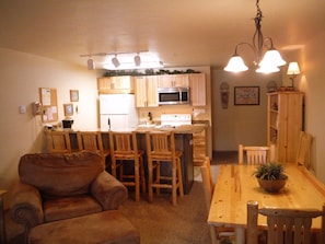 Updated kitchen.