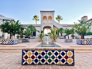 Courtyard of La Esperanza Granada Hotel & Private Villa, 90 minutes from Malaga 