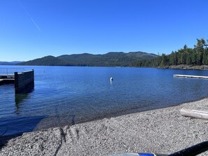 Boat launch area 150 yards from cabin
