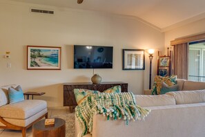Central A/C keeps all rooms cool and comfortable