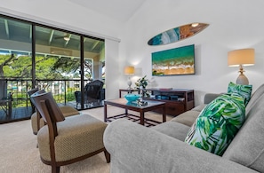 Newly remodeled living room!