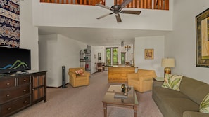 Waikomo Stream Villas #431 - Living Great Room - Parrish Kauai