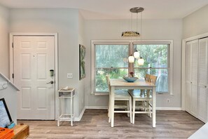 Front Door and Eating Area