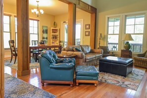 Living Room and Dining Room