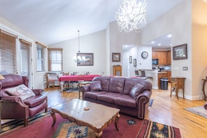 Living Room and Dining Room