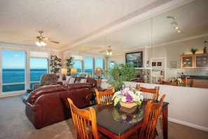 Oceanfront living area