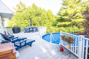 Furnished Deck | Private Pool | Outdoor Dining | Gas Grill
