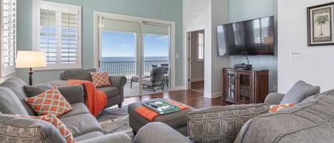 Welcome to Oceanfront Penthouse Corner Unit 661 In Cinnamon Beach!!