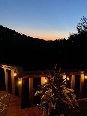 Beautiful sunsets from back patio!