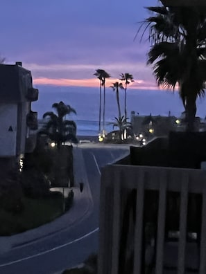 Sunset View from the Balcony