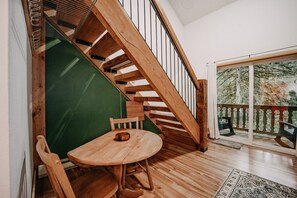 Indoors, Hardwood, Stained Wood, House, Staircase