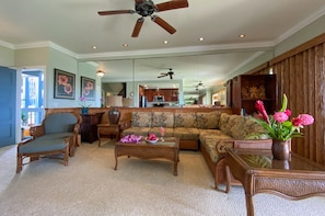 Living Room and Front Door