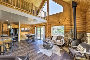 Living Room | Wood-Burning Stove
