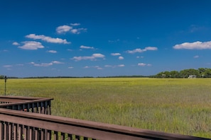 Marsh view from back deck