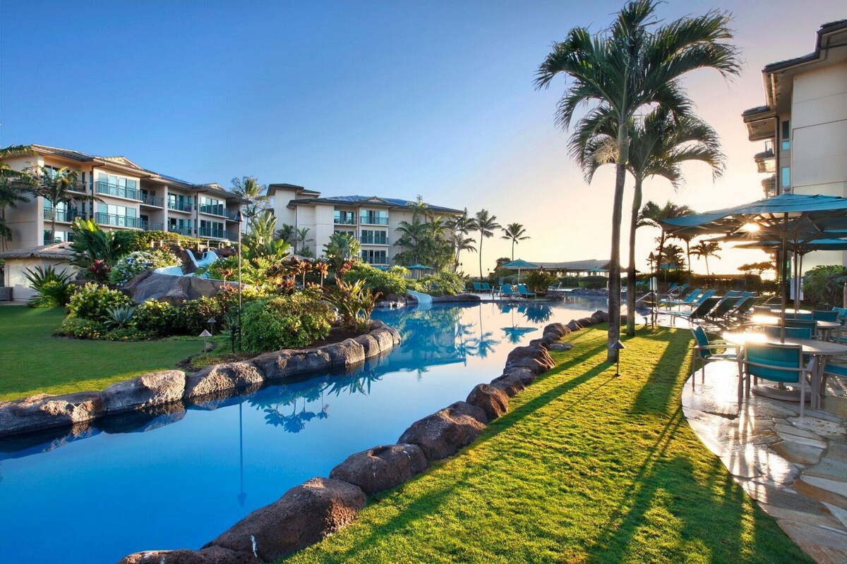 Waipouli Beach Resort Luxury Mountain View Condo