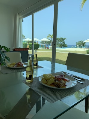 View from Dining Area