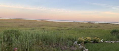 Bay view from backyard