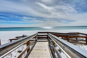 Public Beach Access by Back Porch