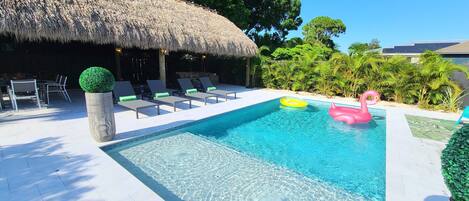 Tropical Pool and Tiki