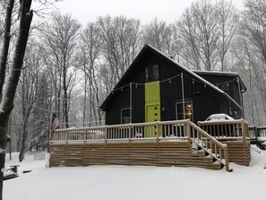 That Gray House in Winter