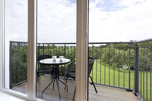 Balcony in living room