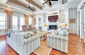 Embrace coastal elegance: sunlight streams through expansive windows, unveiling our home's beauty and ocean views!
Chris And Karla M
Fri, Feb 23 – Fri, Mar 1, 2024
"Plenty of seats, endless memories!  Great Home In A Great Lication
The property and location are the best. Very private area with lots of private beach yet just a few miles from all the action. The hosts are easy to...