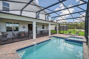 Private pool for you and the family