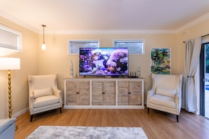 Solid wood TV stand