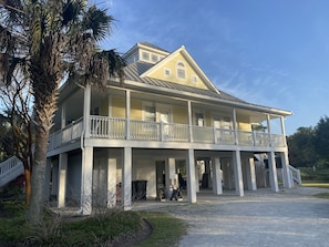 Side of house- porch wraps around entire house