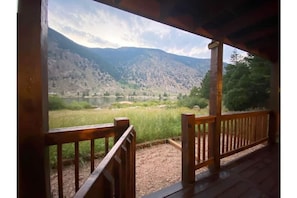 Lake facing porch
