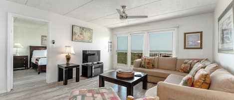 Have you ever wanted to live life with a postcard perfect view? Now you can, with this stunning beach-view condo! Relax in your own living room and enjoy the beauty of the Gulf of Mexico