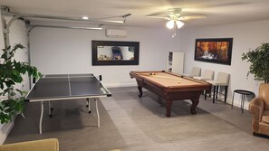 Game Room is a great space to enjoy the company of friends and family