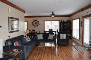 Main living room on ground level.