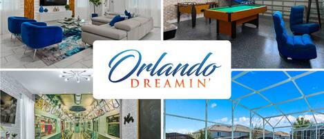 Orlando Dreamin your full equipped resort like amenity awaits you