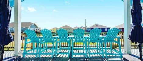 Beach views and an incredible breeze!