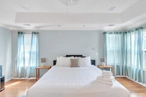 Spacious bedroom