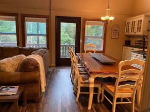Dining Room between kitchen and living room. 