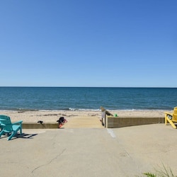 Beach access close by