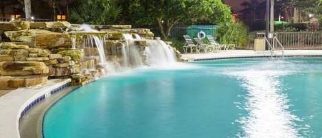 Not up for the beach today? Enjoy sunbathing by the pool